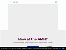 Tablet Screenshot of amnt.org